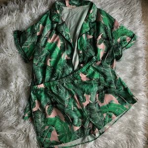 Tropical Pajama Set